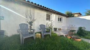 Maisonnette avec jardin